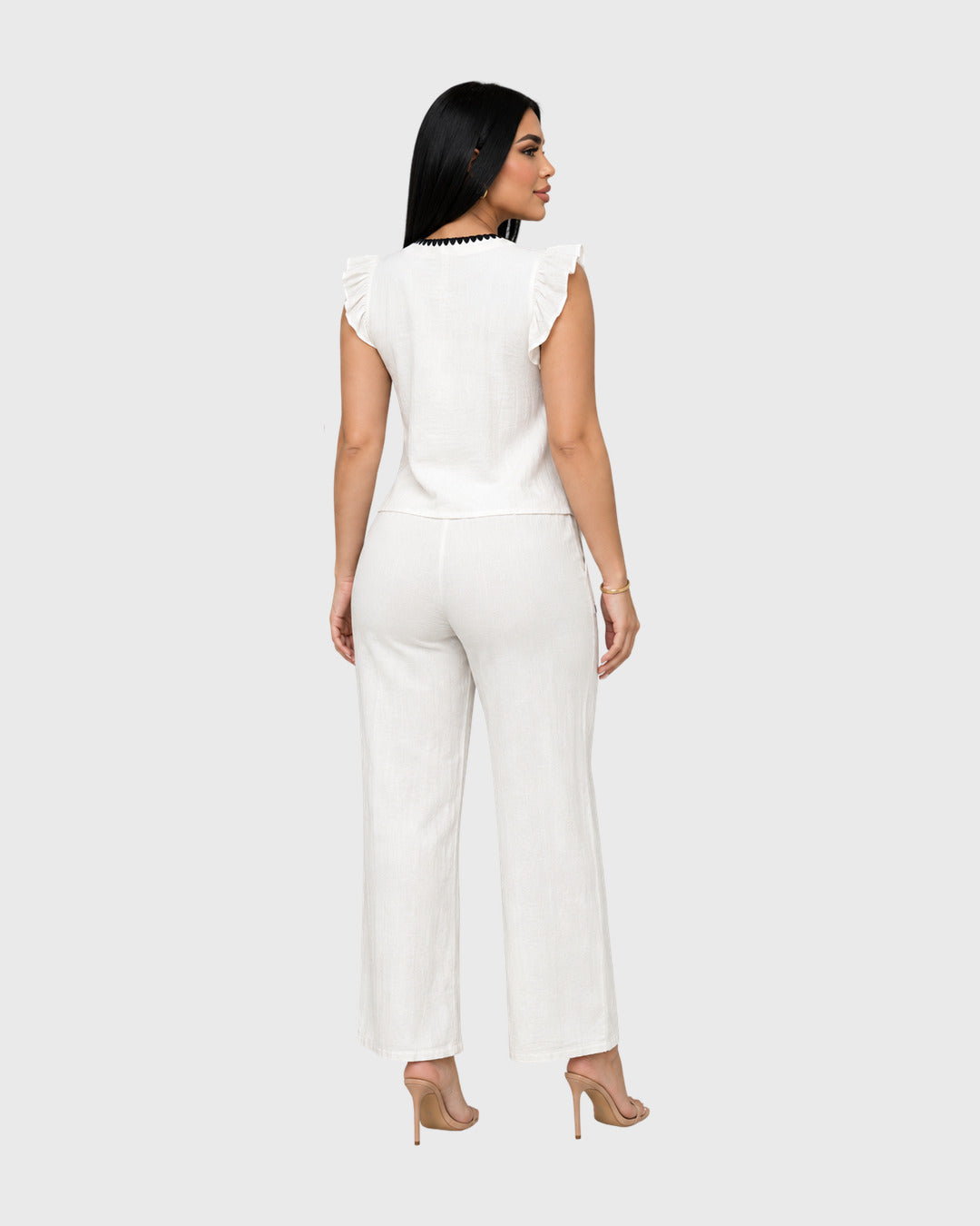 MONACO LINEN MATCHING SET - vista posterior