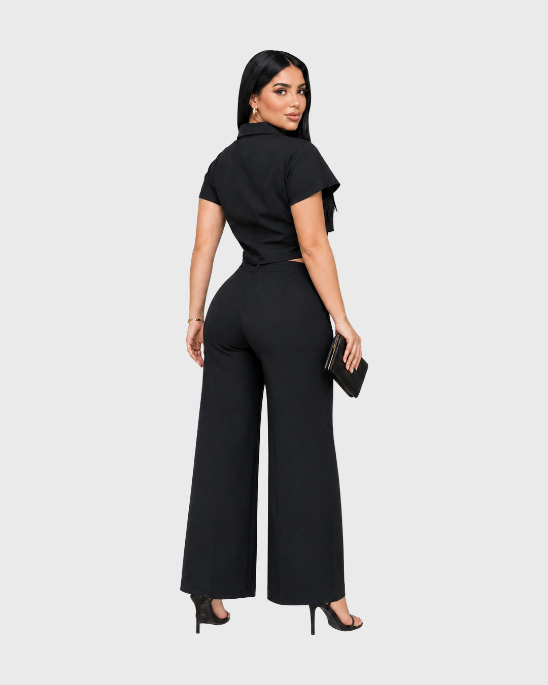POLISHED CARGO MATCHING SET - vista posterior