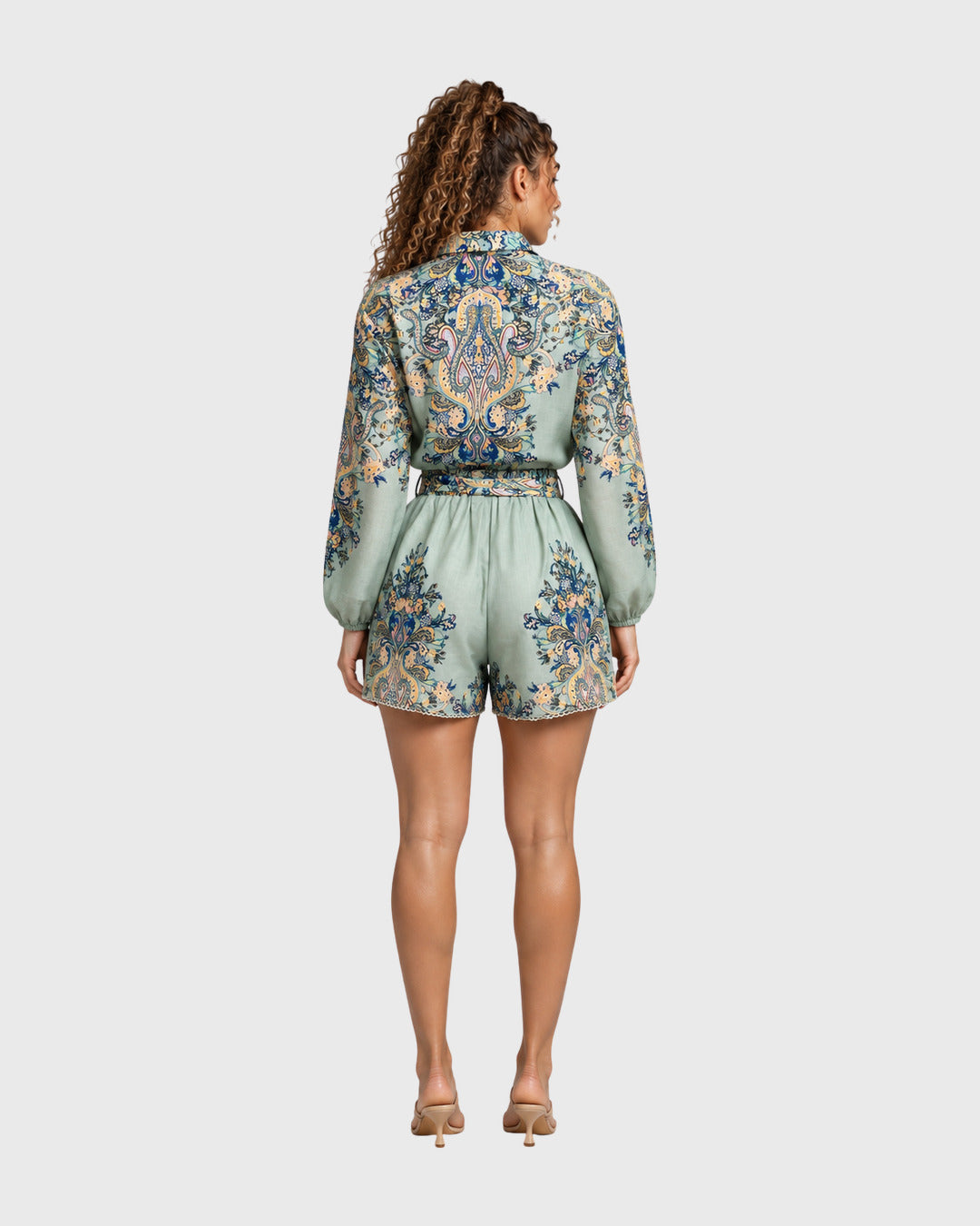PAISLEY MUSE MATCHING SET - vista posterior