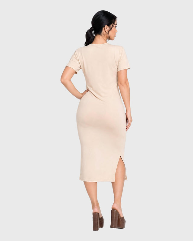 THE EVERYDAY MIDI DRESS - vista posterior