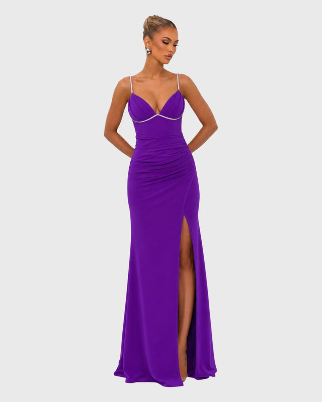 ETHEREAL BLOOM MIDI DRESS - vista posterior