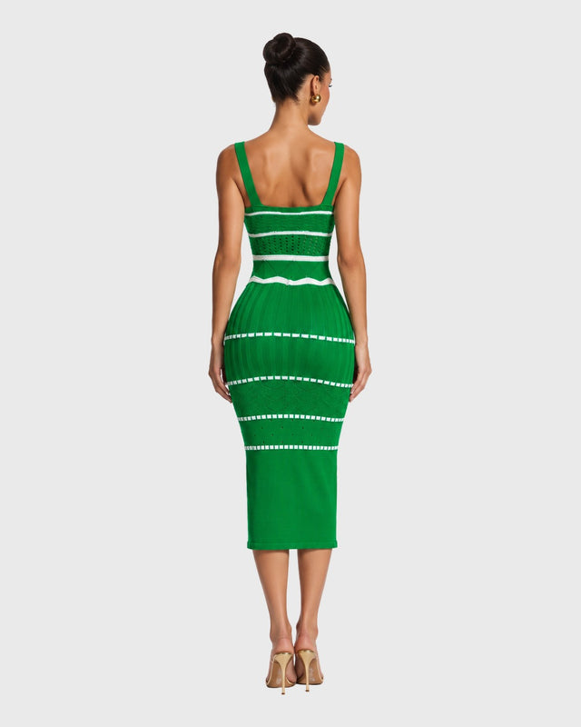 VELVET GLOW MINI DRESS - vista posterior
