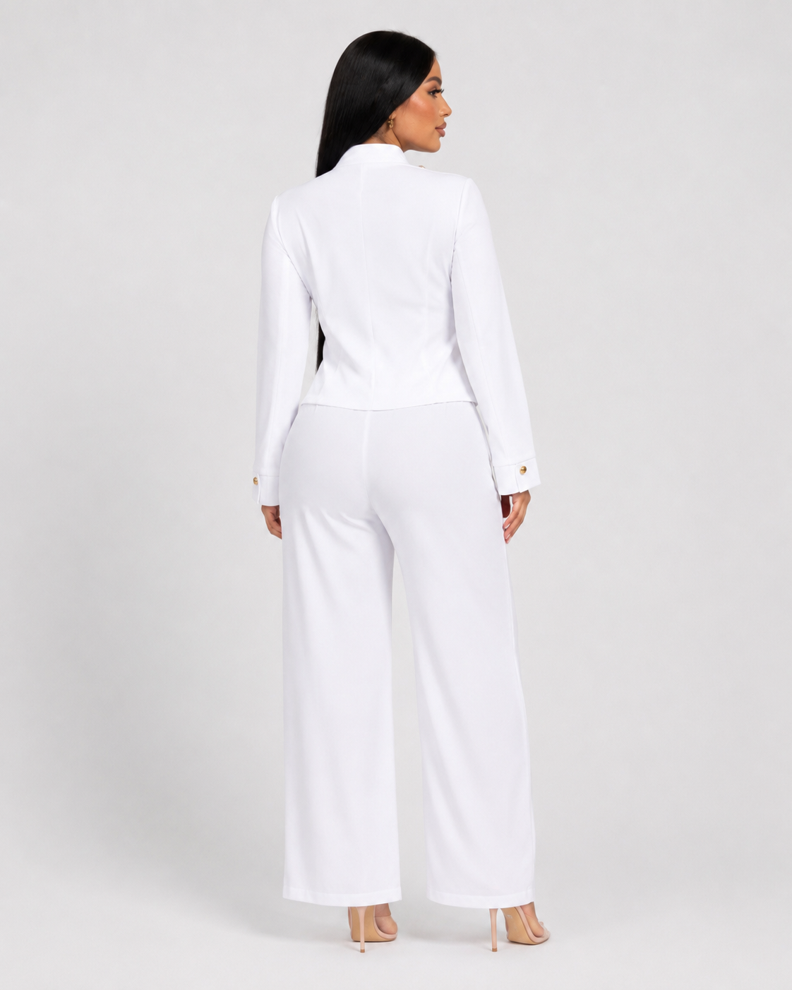 CONJUNTO NAPOLEON - BLANCO - Vista posterior