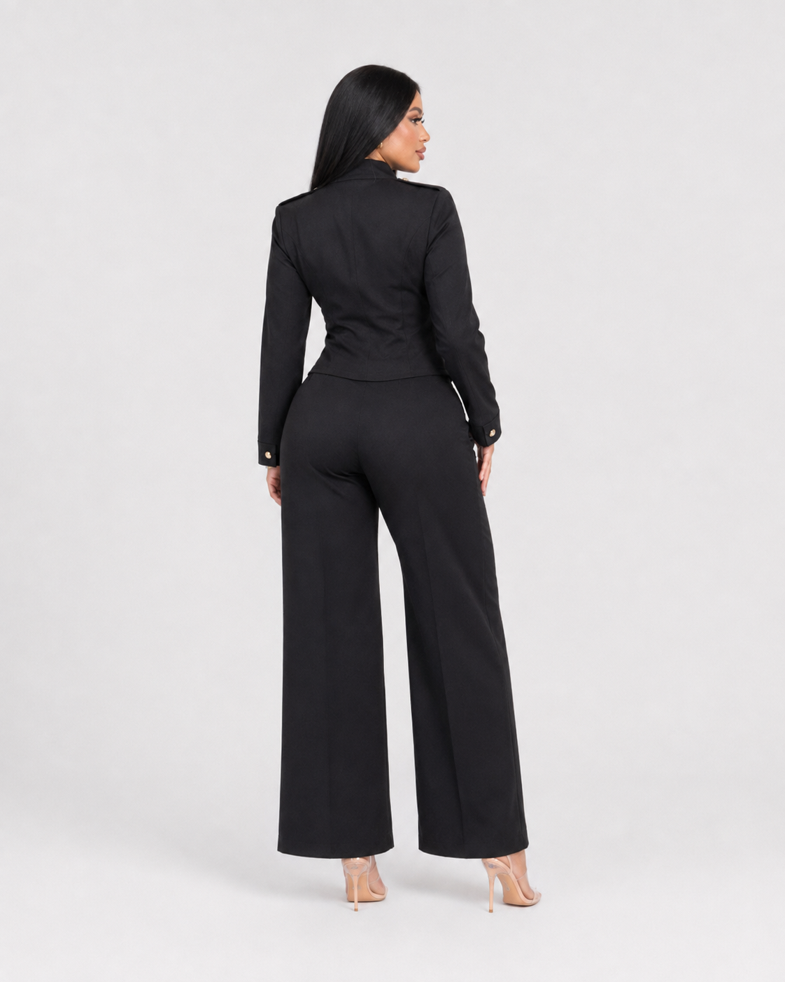 CONJUNTO NAPOLEON - NEGRO - Vista posterior