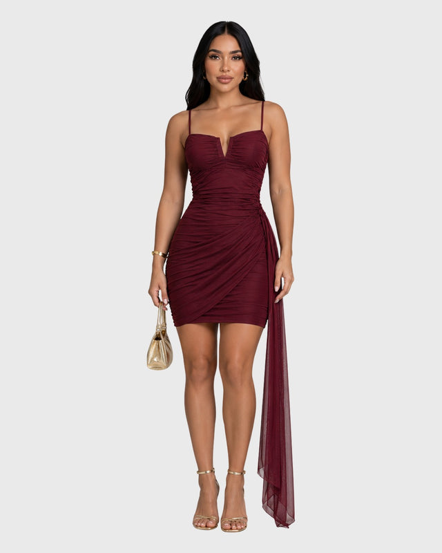 QUEEN MINI DRESS - vista frontal