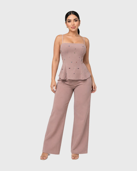 ROSÉ ECLAT MATCHING SET - vista frontal
