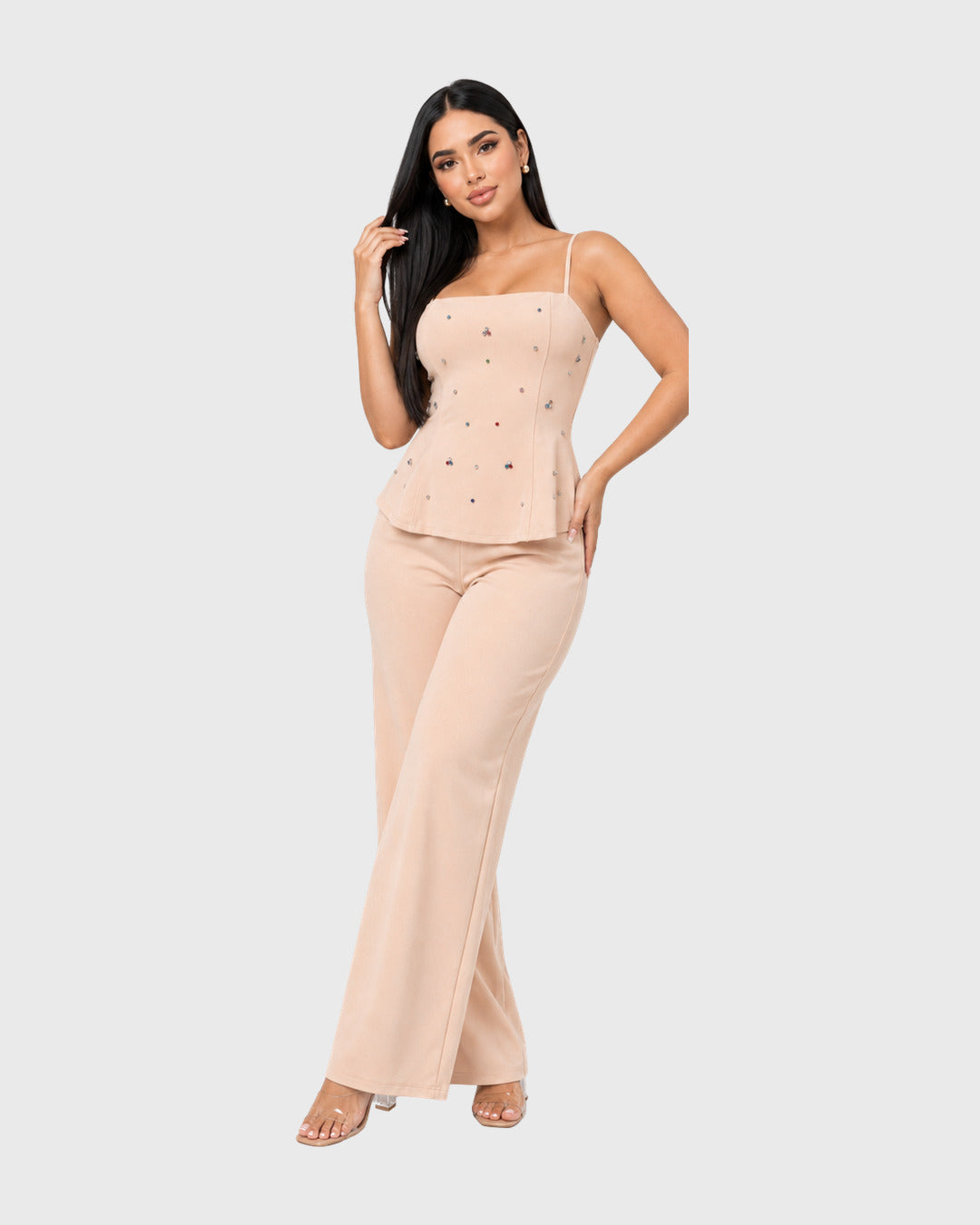 ROSÉ ECLAT MATCHING SET - vista frontal
