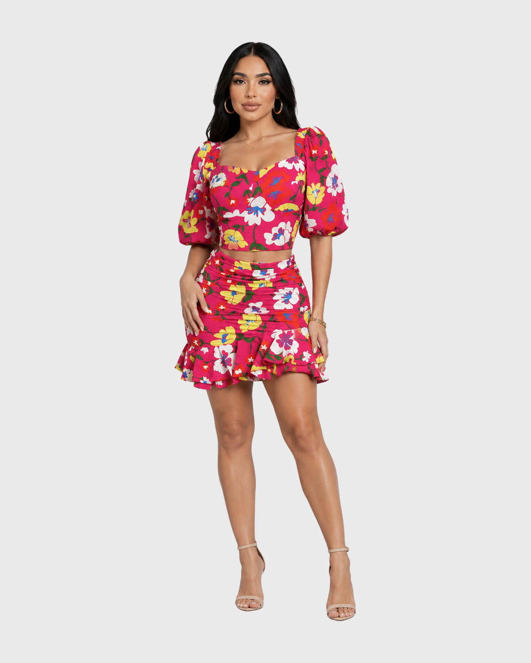 SHAKE IT UP FRINGE MATCHING SET - vista frontal