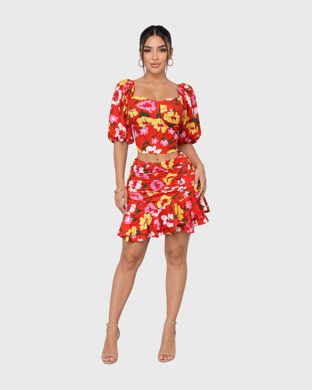 SHAKE IT UP FRINGE MATCHING SET - vista frontal
