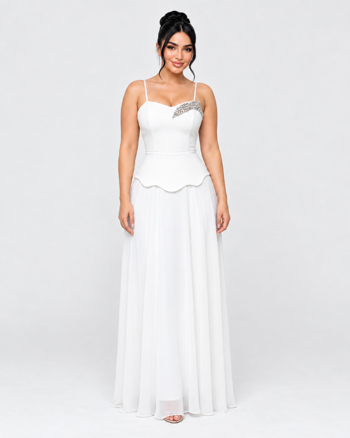 Vestido de Gala Isabella - Blanco