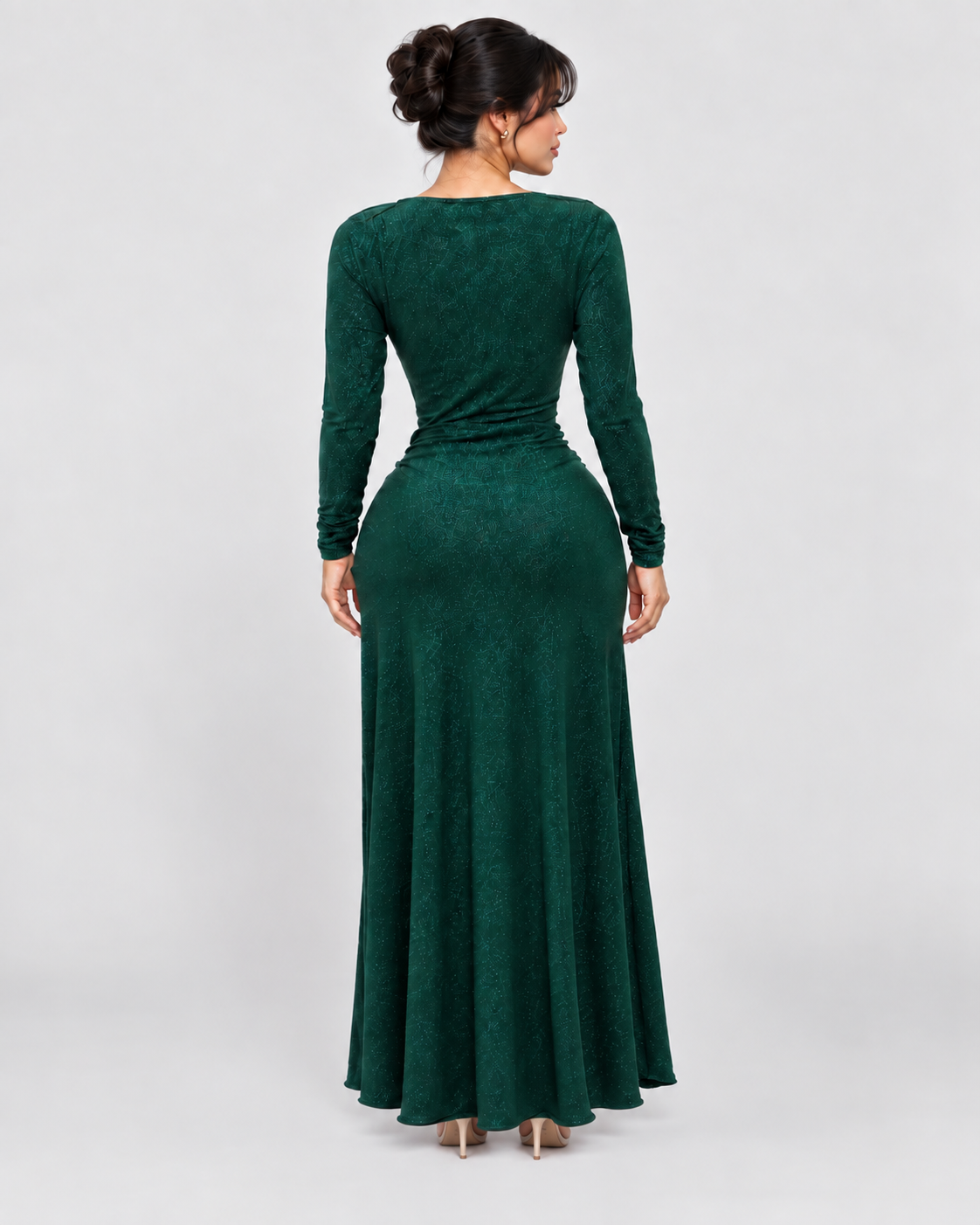 Vestido Largo Emerald - Verde Esmeralda