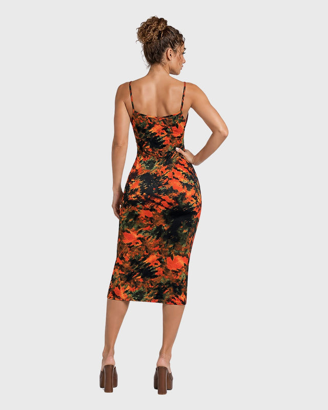 SUNSHINE MIDI DRESS - vista posterior
