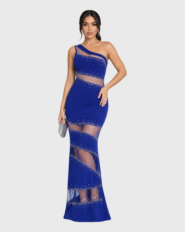 ROYAL ILLUSION MAXI DRESS - vista frontal
