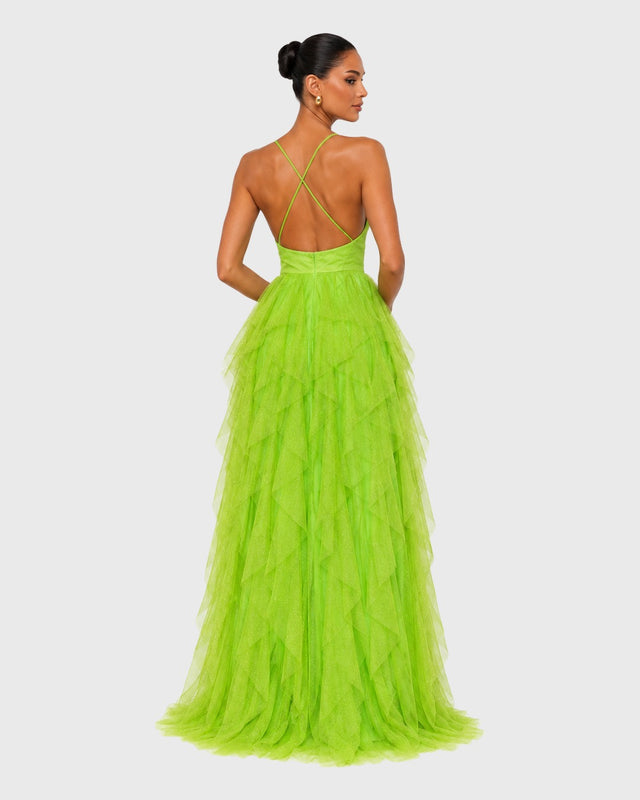 ETHEREAL MUSE MIDI DRESS - vista posterior