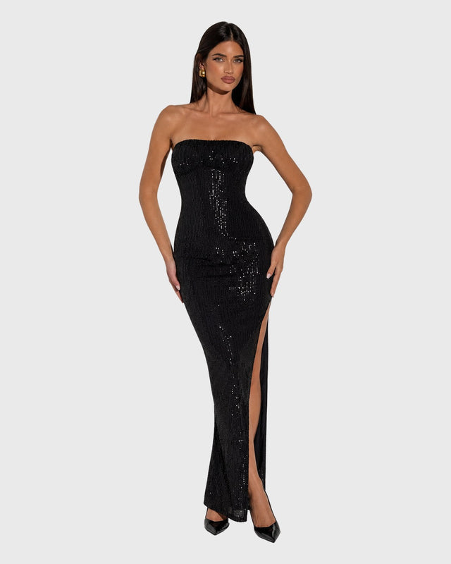STARS HORIZON MIDI DRESS - vista posterior
