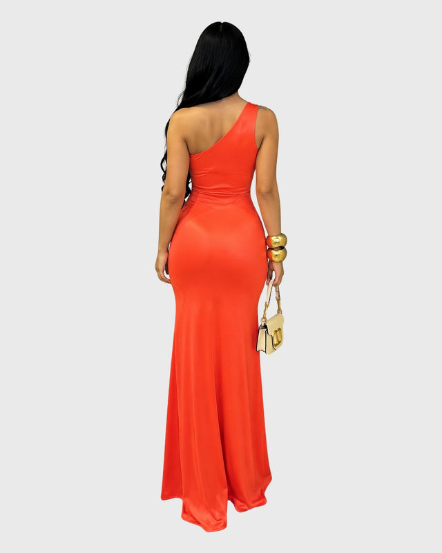 ETHEREAL DAWN MIDI DRESS - vista posterior