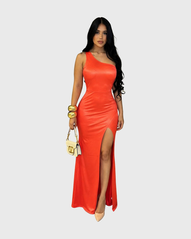 ETHEREAL DAWN MIDI DRESS - vista frontal