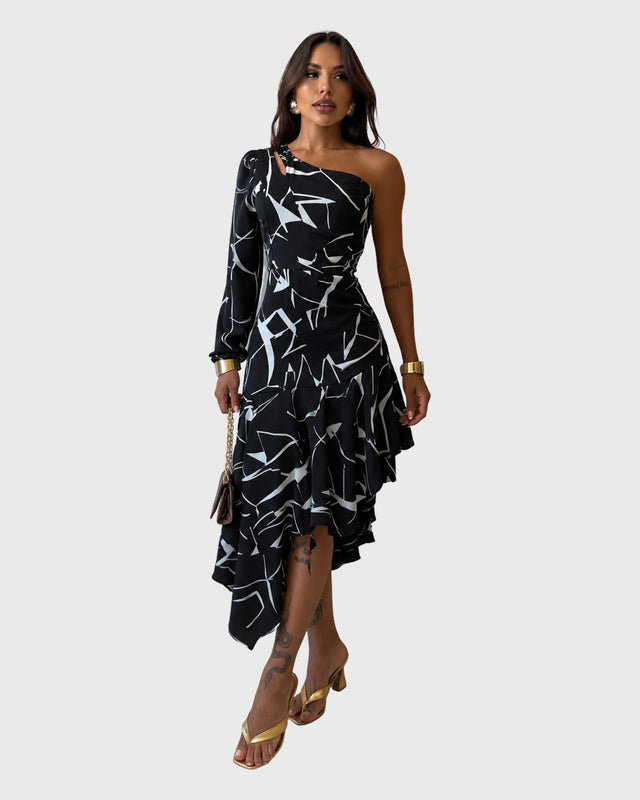GOLDEN LULLABY MAXI DRESS - vista frontal