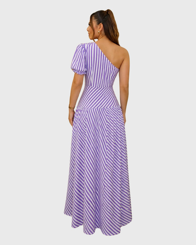 CRIMSON ECHO MINI DRESS - vista posterior
