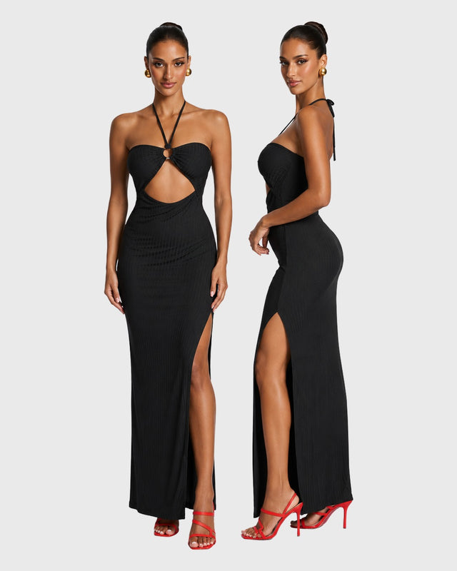 ETERNAL SERENITY MAXI DRESS - vista frontal