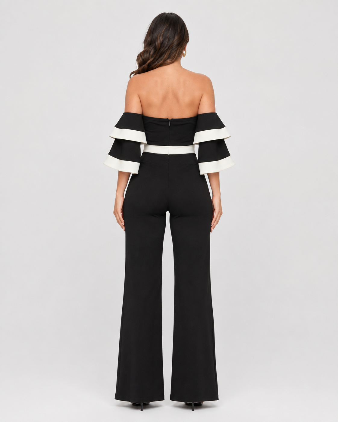Jumpsuit Eclipse - Negro y Blanco