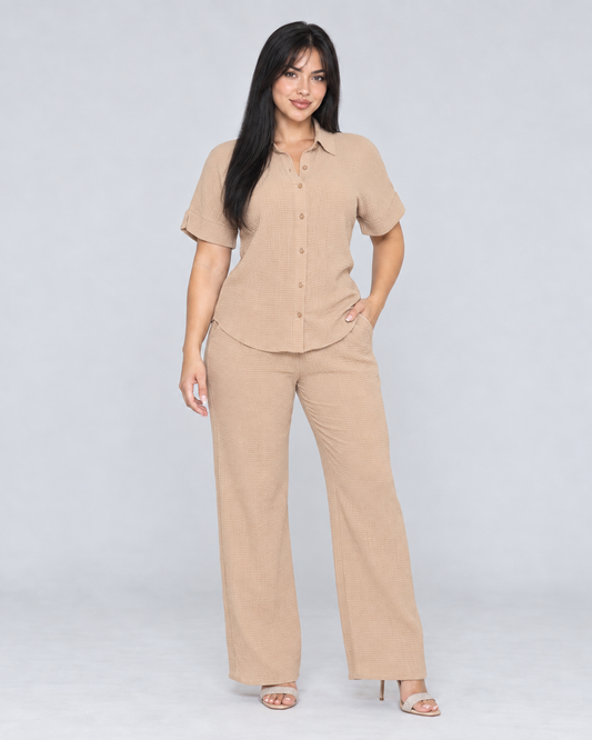 Conjunto Sahara - Tan - vista frontal