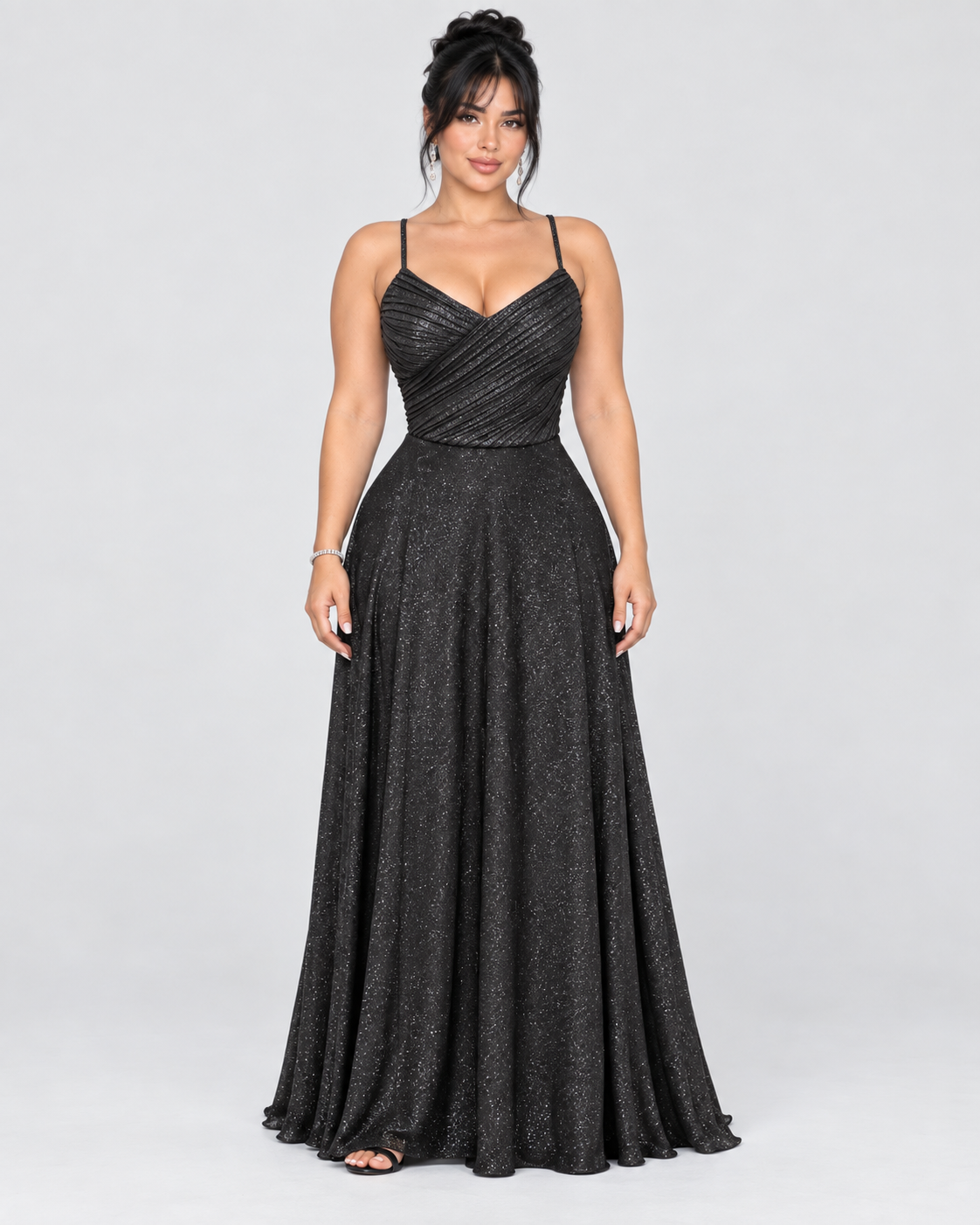 Vestido de Gala Antonella - Negro