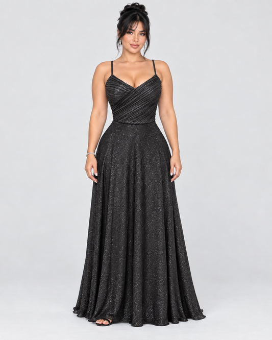 Vestido de Gala Antonella - Negro