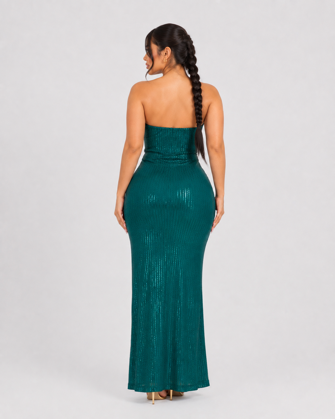 Vestido de Gala Sarah - Esmeralda
