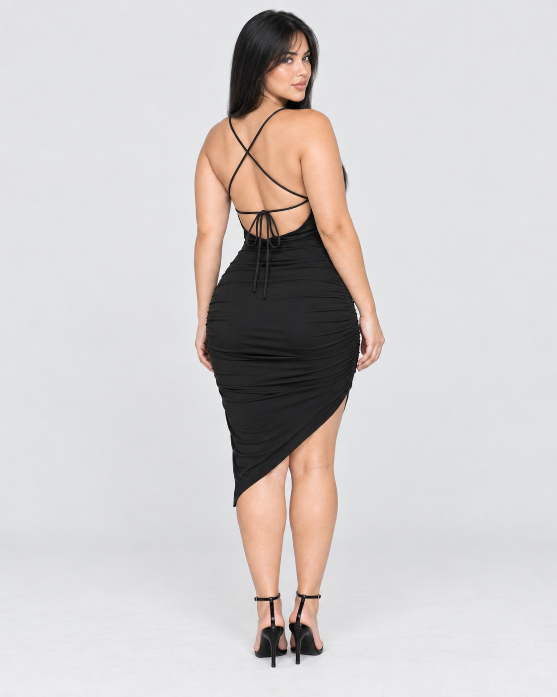 Vestido Corto Elena - Negro