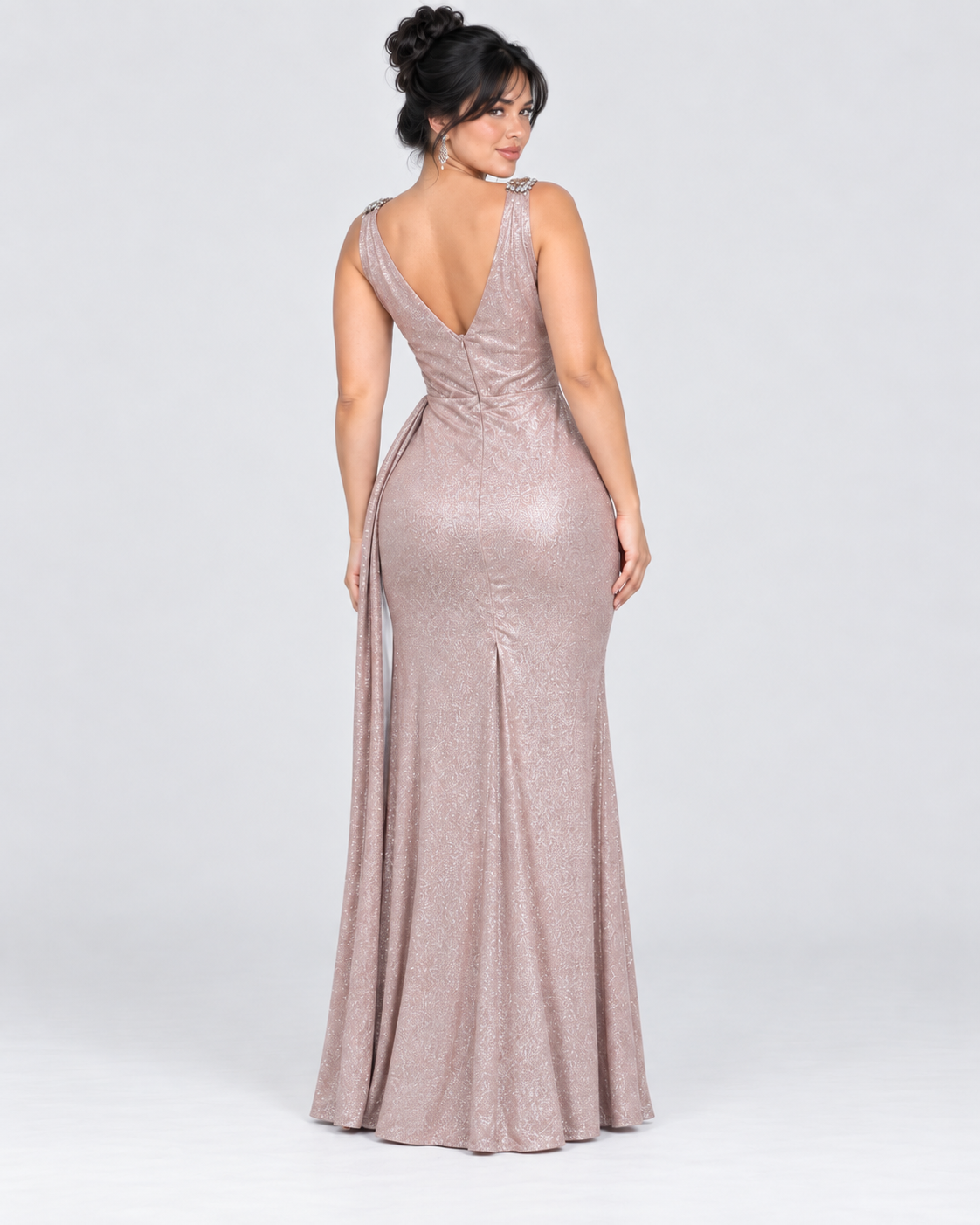 Vestido de Gala Alessia - Rosé