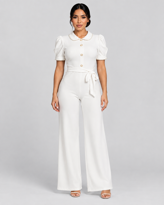 Jumpsuit Amelia - Blanco
