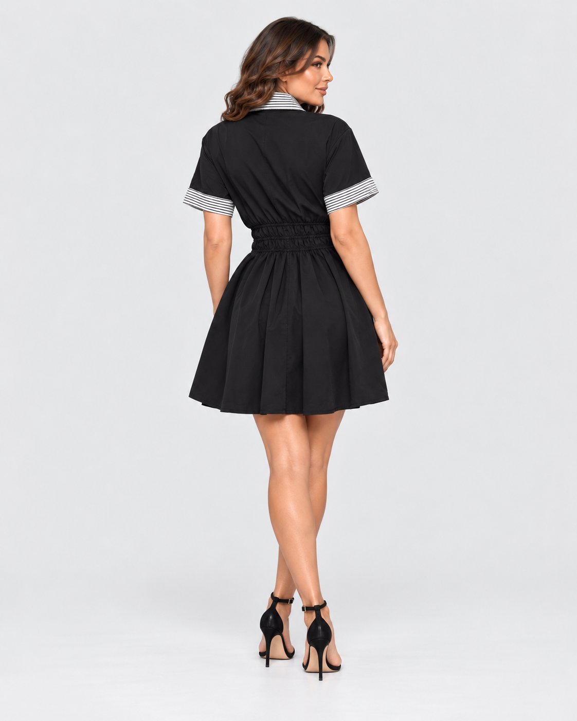 Vestido Corto Rosalba - Negro