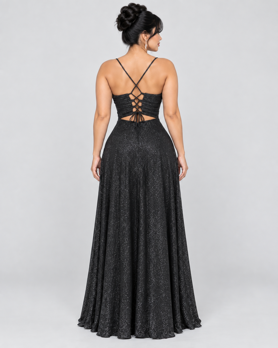 Vestido de Gala Antonella - Negro
