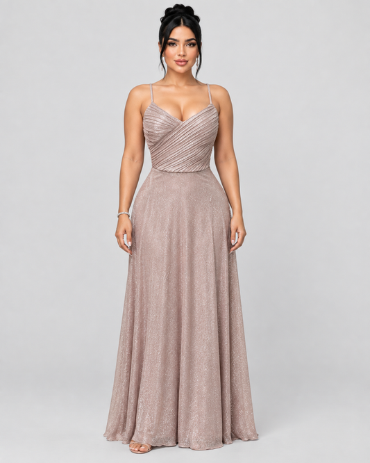 Vestido de Gala Antonella - Rosé