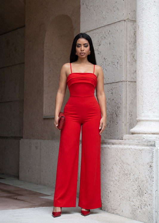 Jumpsuit Urban Dawn - Rojo