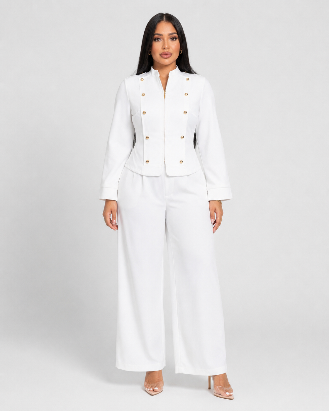 CONJUNTO NAPOLEON - BLANCO - Vista frontal