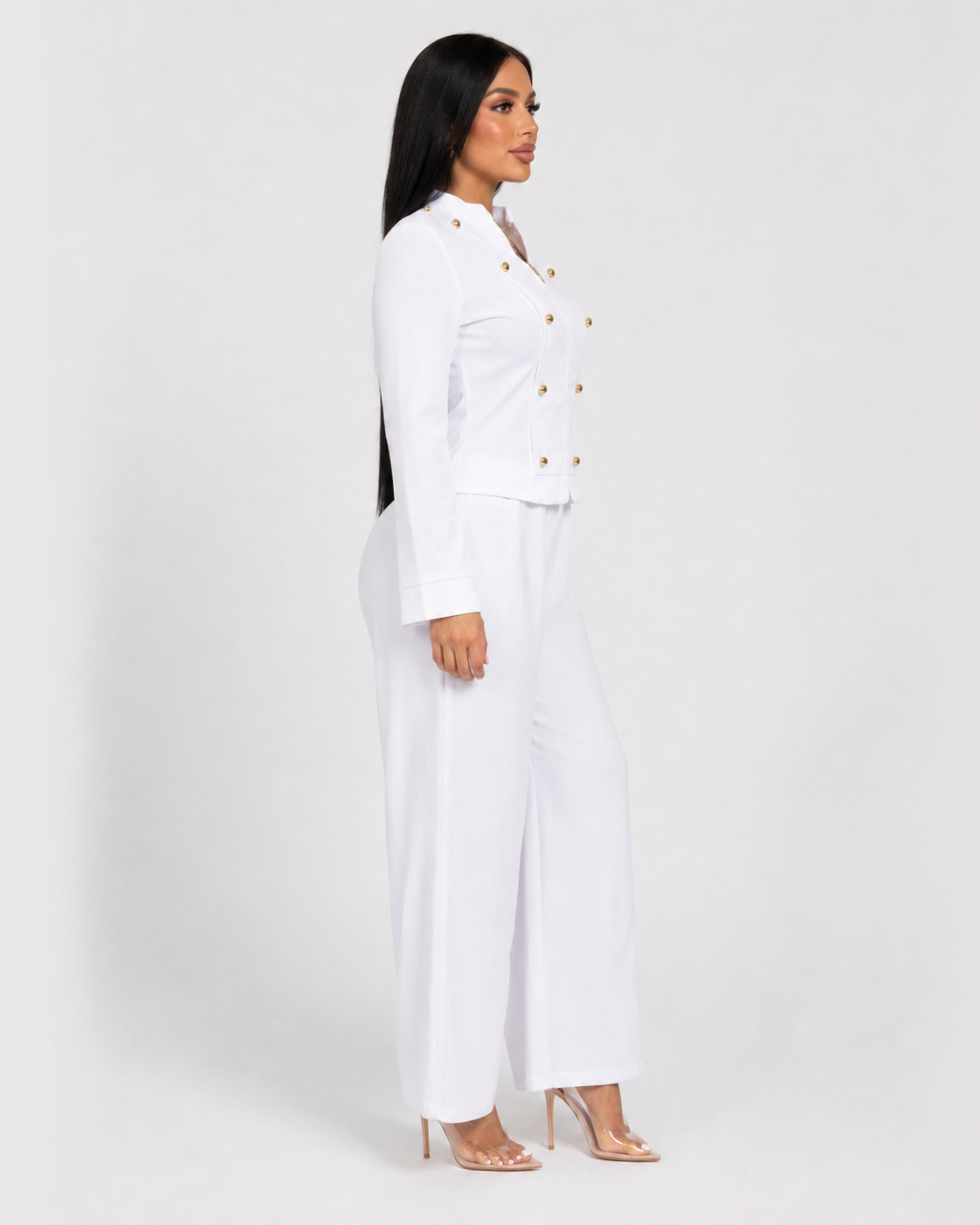 CONJUNTO NAPOLEON - BLANCO - Vista lateral