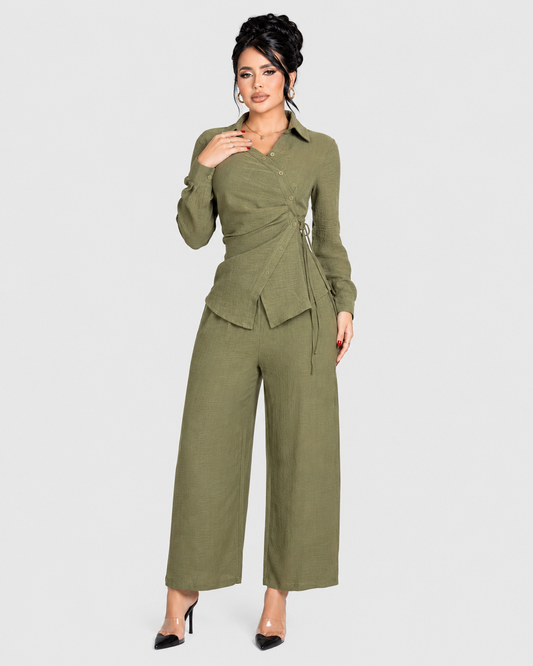Conjunto Executive Meeting - Verde Oliva