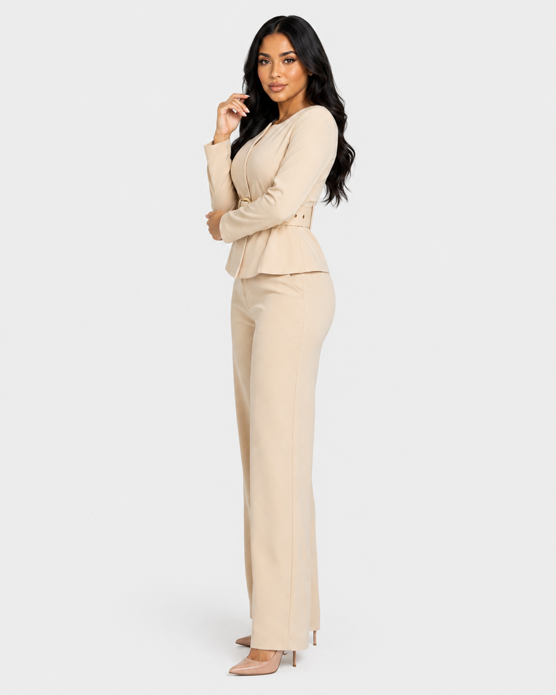 CONJUNTO EJECUTIVO PENELOPE - BEIGE