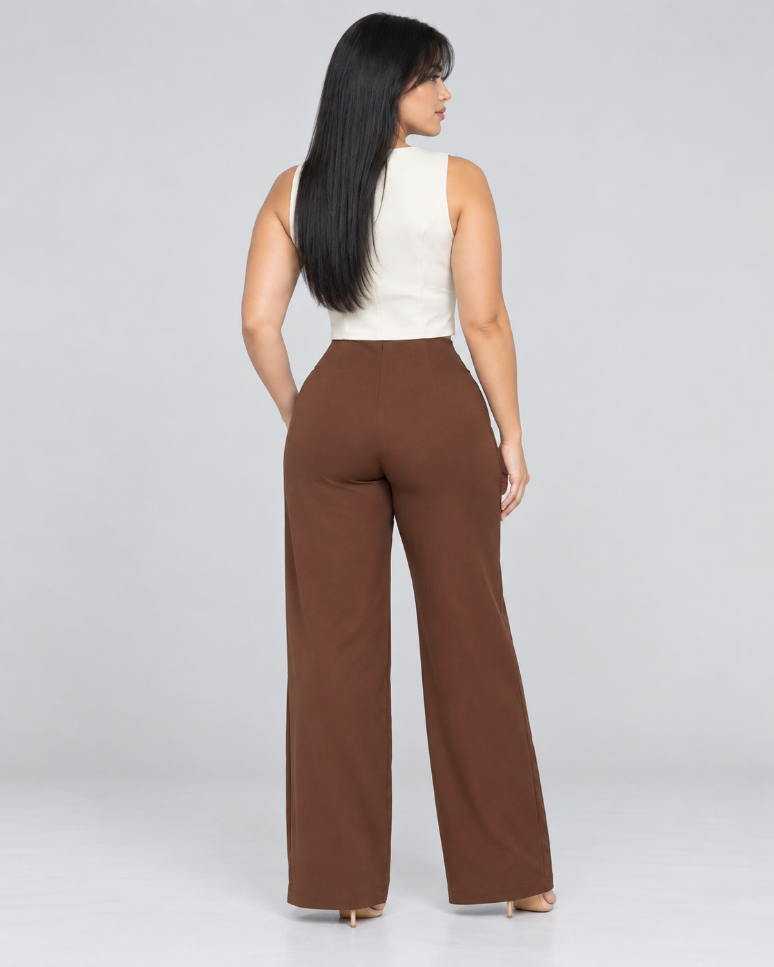 Conjunto Ismeria - Chocolate