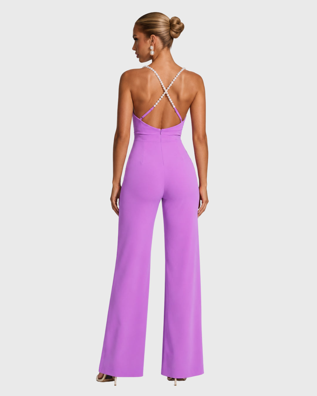 Jumpsuit Let's Go Party - Lila