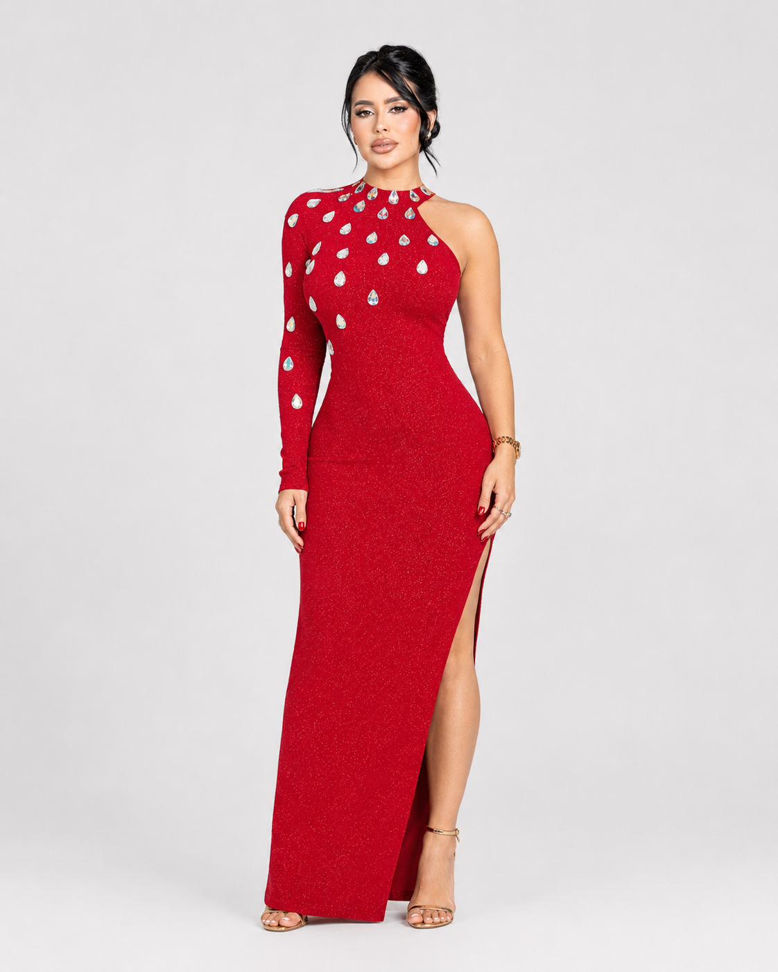 VESTIDO DE GALA RUBY - ROJO