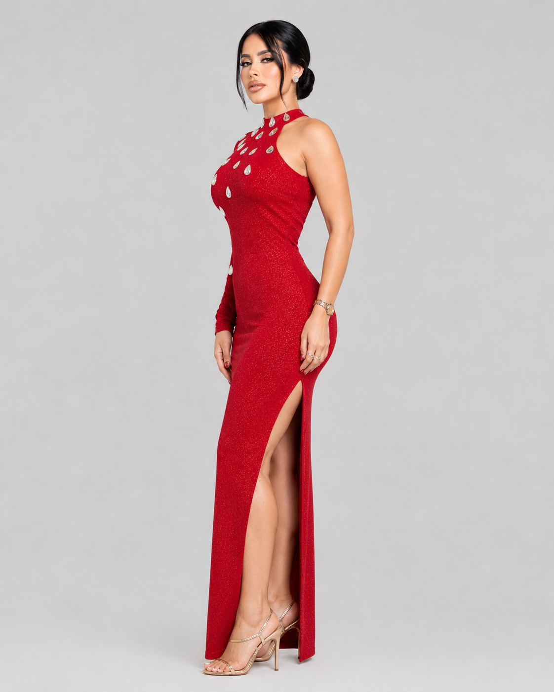 VESTIDO DE GALA RUBY - ROJO