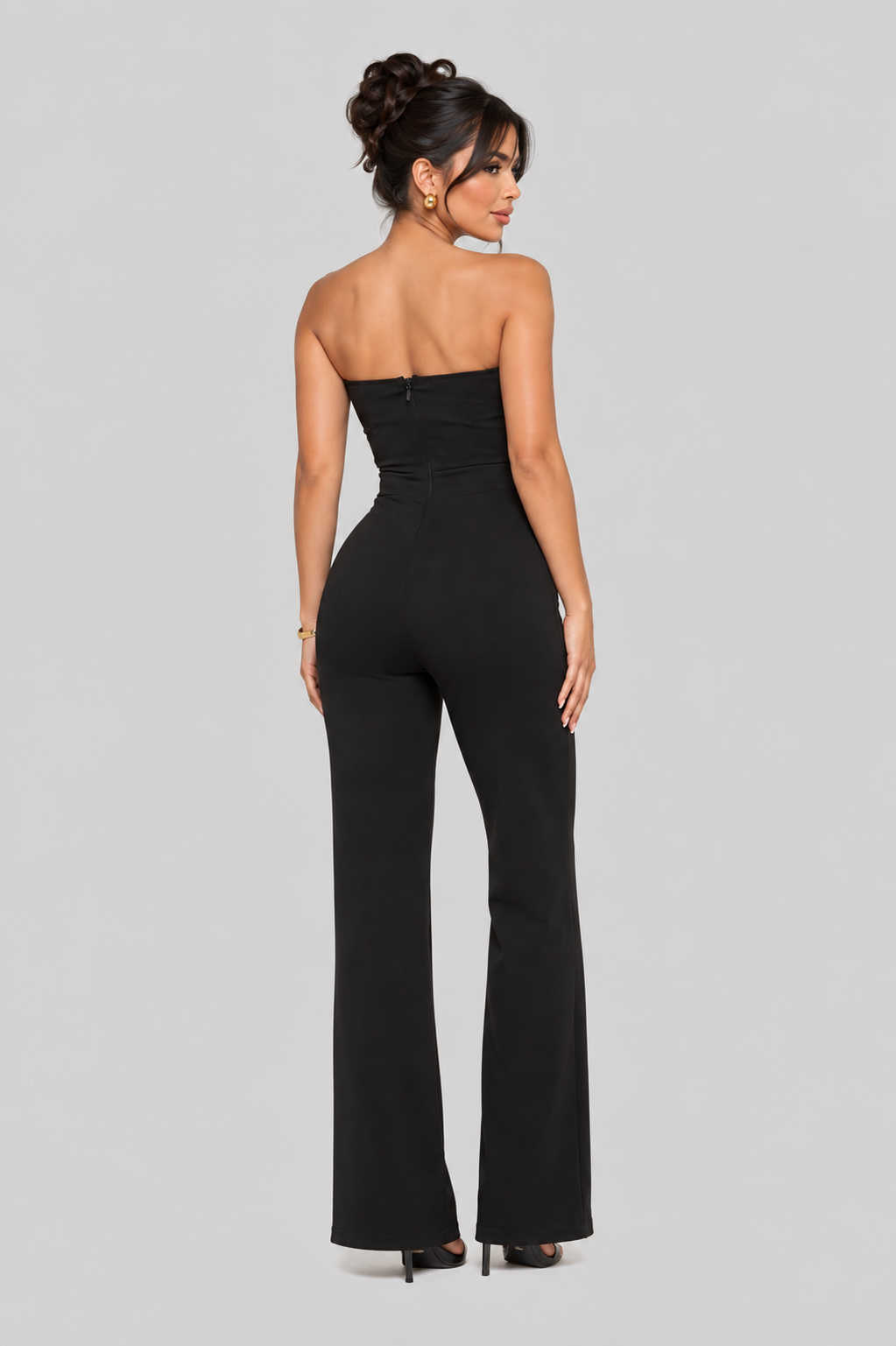 Jumpsuit Círculo Glam - Negro