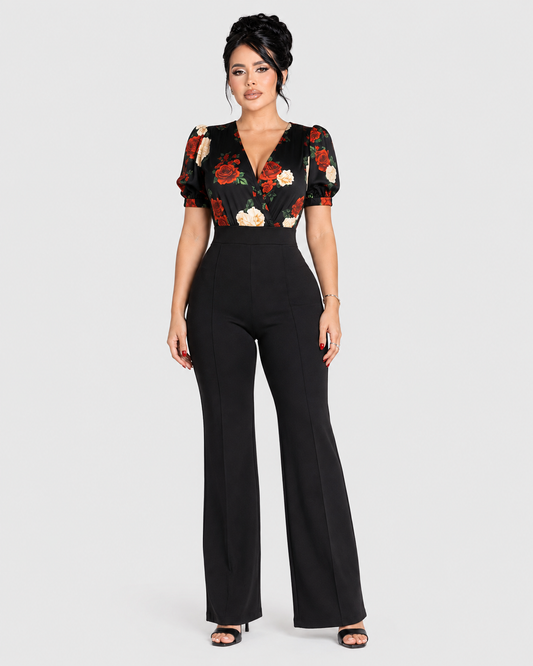 Jumpsuit Rose - Negro