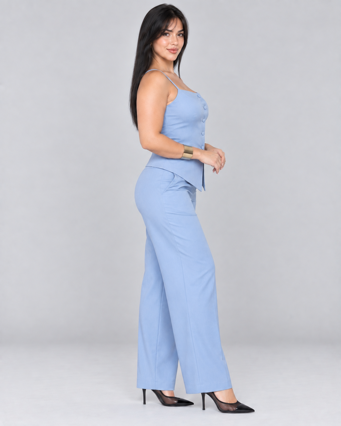 Conjunto Milano - Celeste