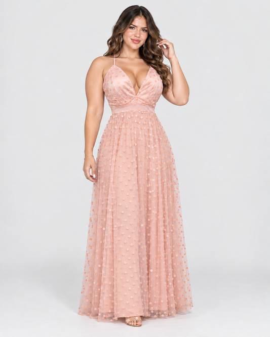Vestido de Gala Seraphina - Rosa