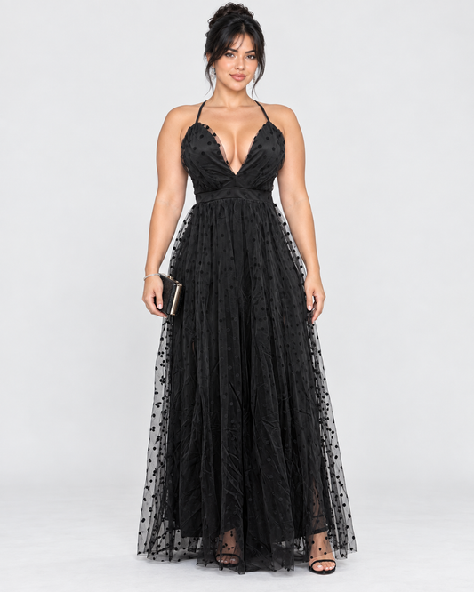Vestido de Gala Seraphina - Negro