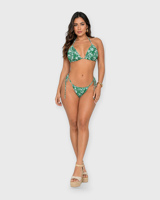 GREEN PALM BIKINI - vista frontal